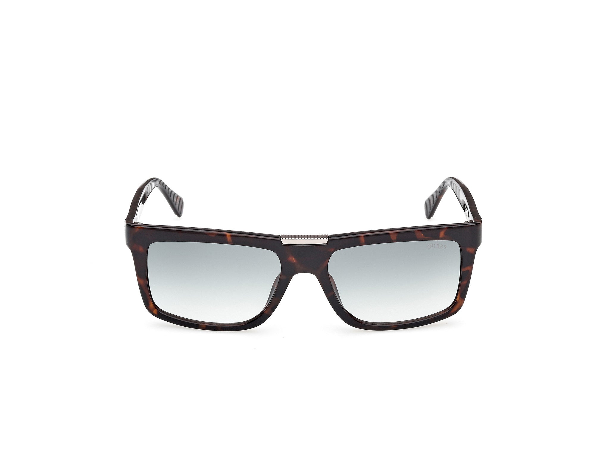 Guess Hombre Guess GU00274 52P Gafas de sol Inyectado la Habana Verde Cuadrada Norma