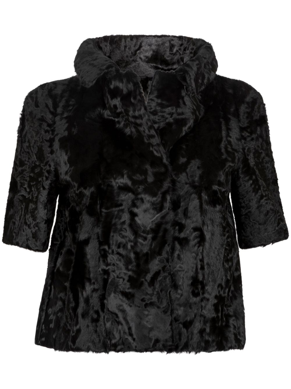 Double-breasted jacket - Black