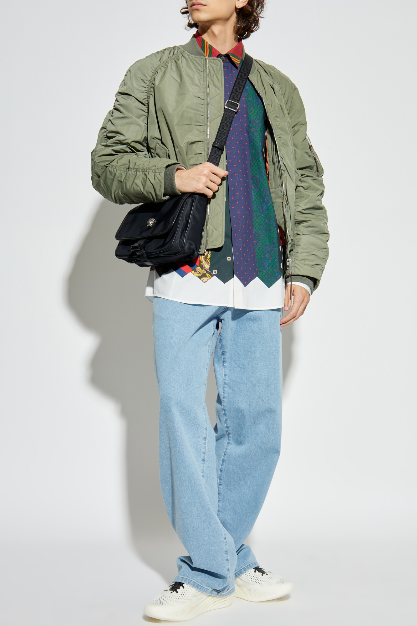 Bomber Jacket, Men's, Green
