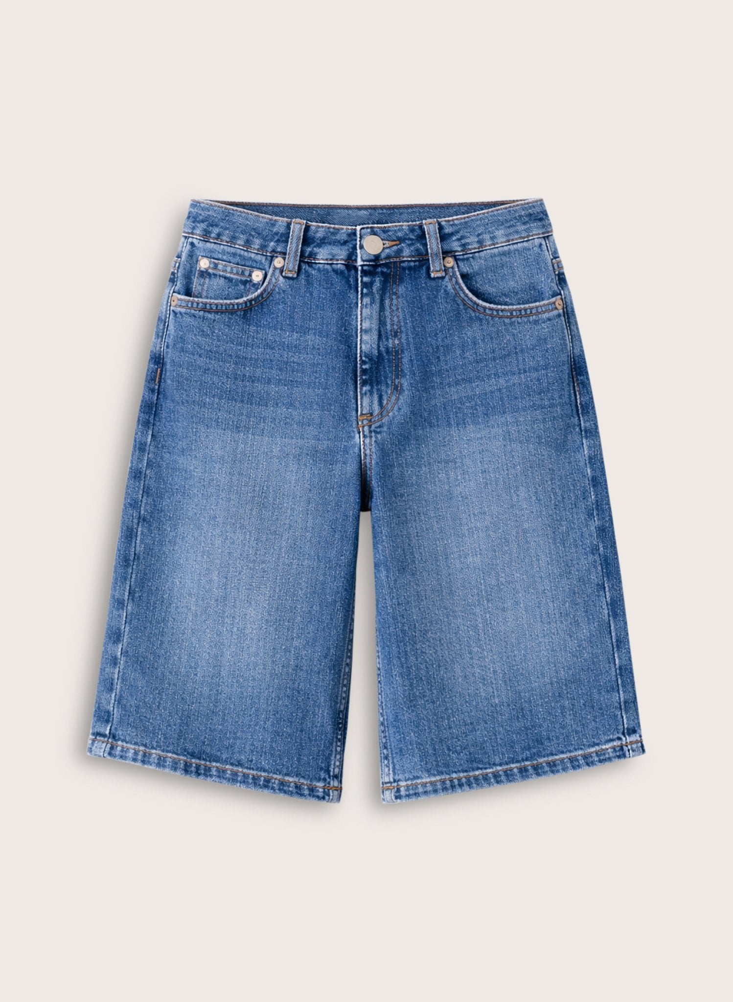 Britney Organic Cotton Stretch Denim Short