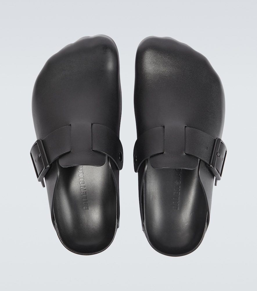 Balenciaga Sunday leather clogs
