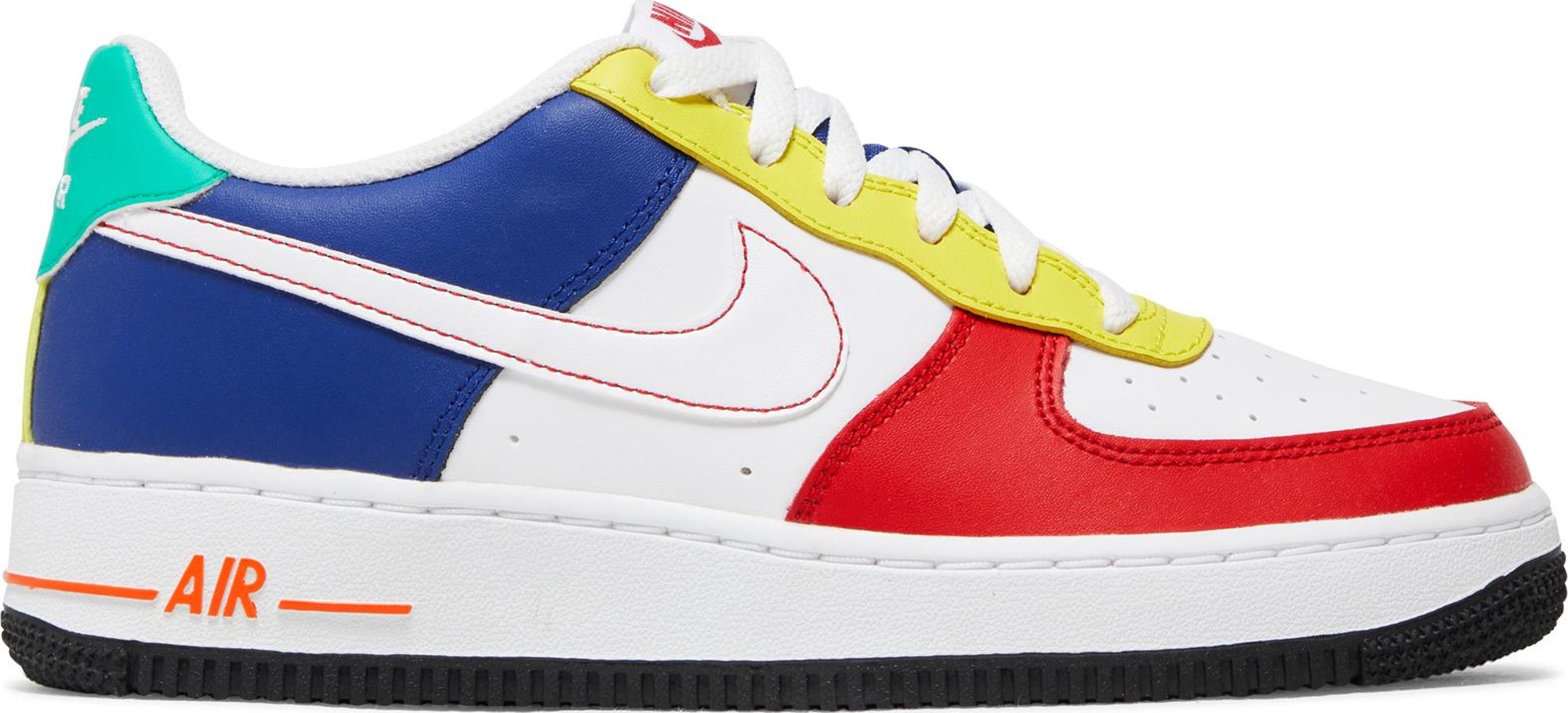 Grade School Air Force 1 Low '07 Lv8 'Rubik'S Cube Gs' Sneakers