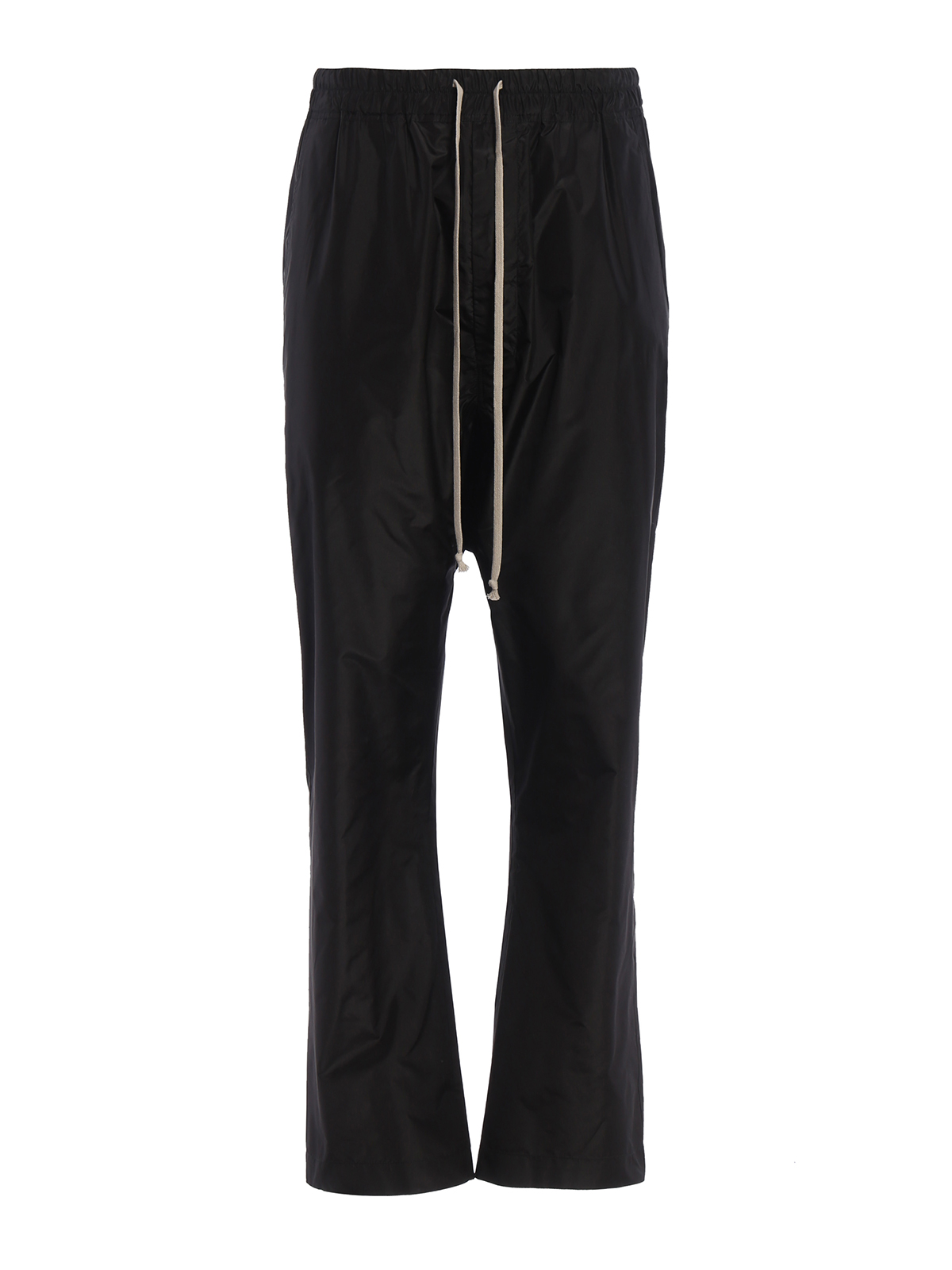 Silk drop crotch trousers