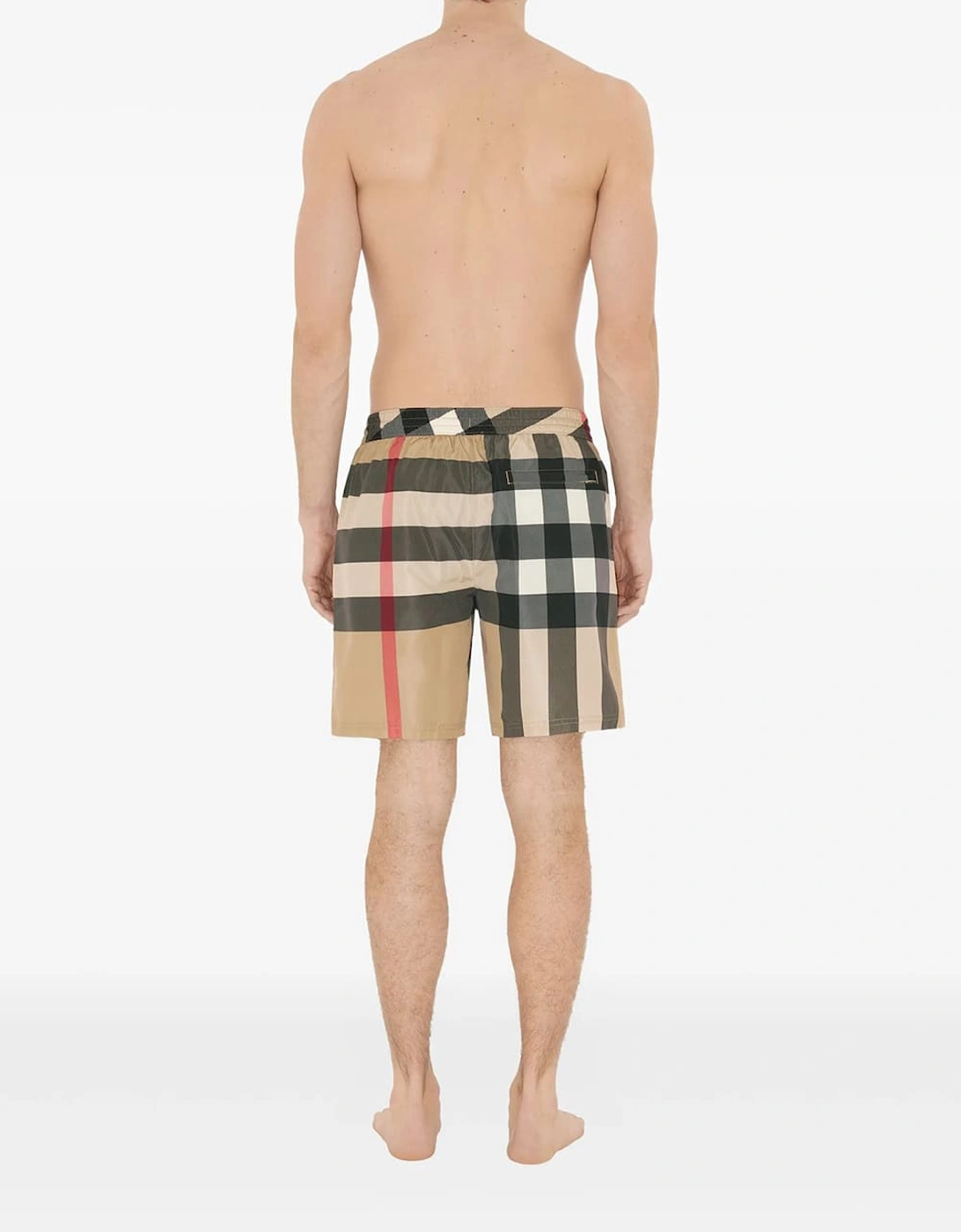 Men's Burberry Monogram Check Swim Shorts