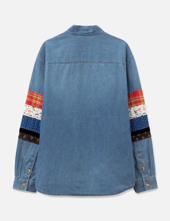Patchwork Denim Overshirt