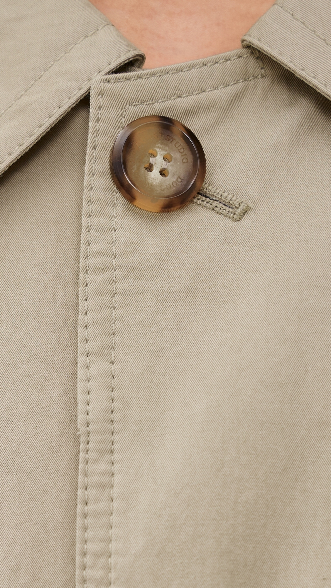 Refined Mac Coat Khaki