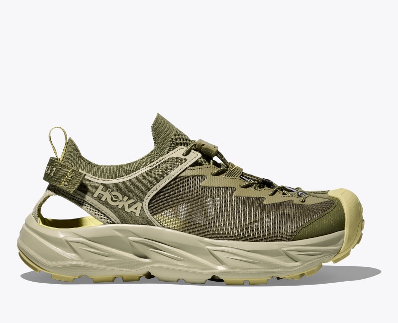 HOKA Men's Hopara 2 Shoes in Wild Mushroom/Oyster Mushroom