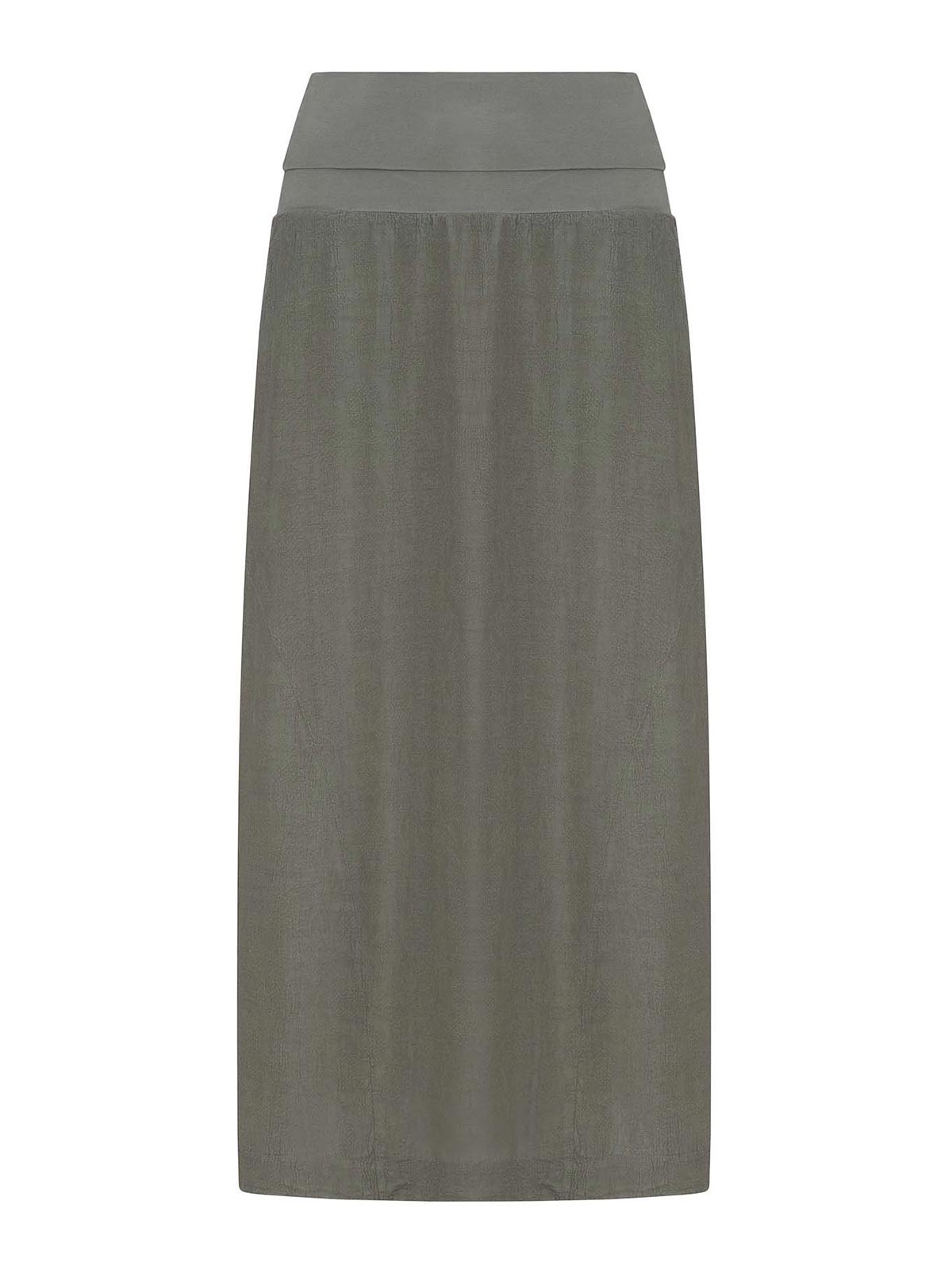 Midi Skirt In Linen Blend