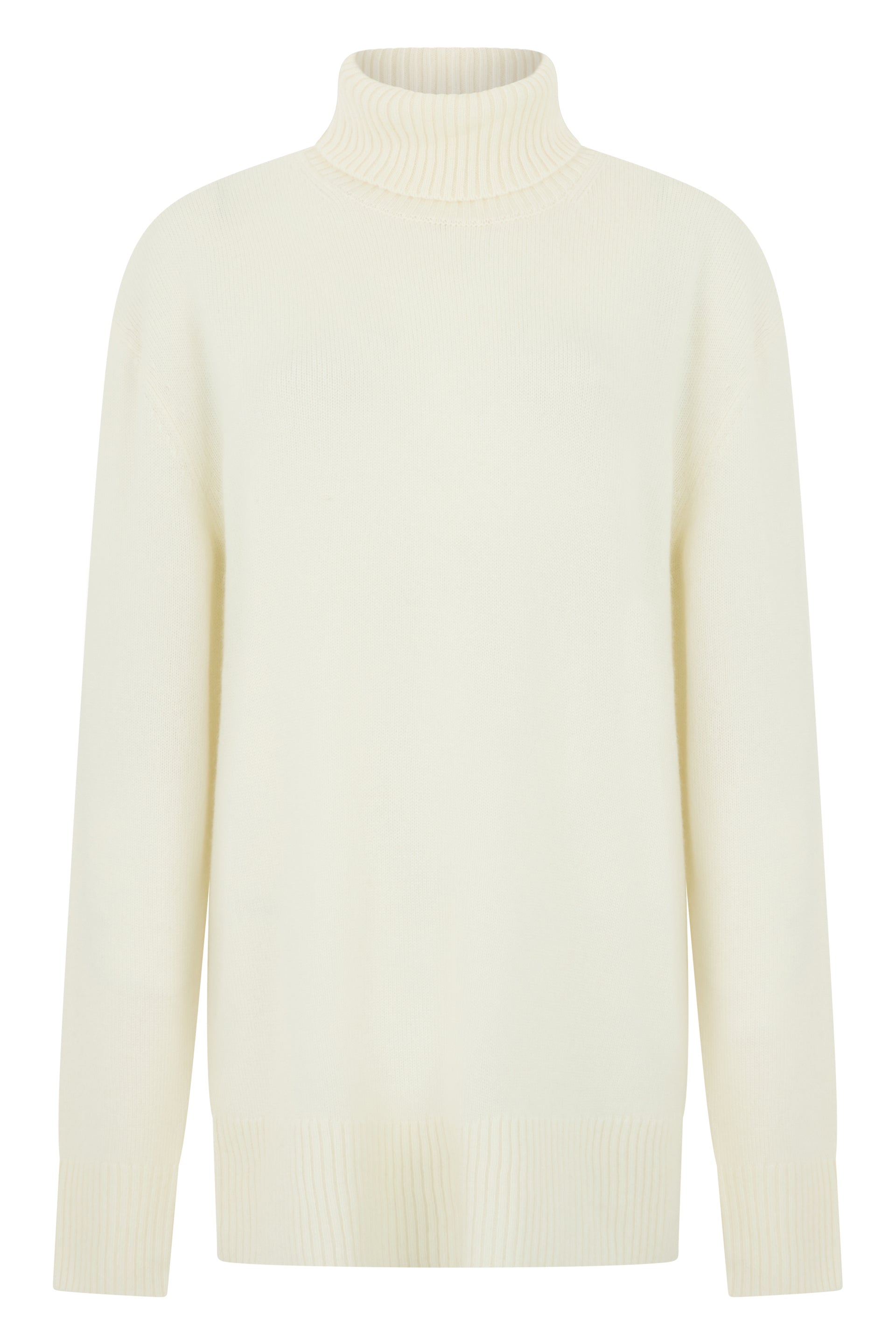 Totême Ribbed Cashmere Turtleneck Sweater