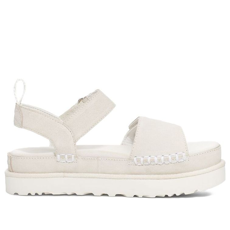 (WMNS) Goldenstar Flatform Sandal 'White'