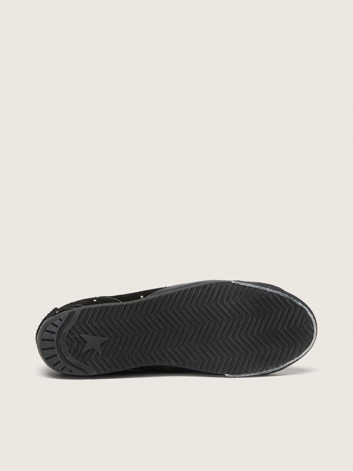 Golden Goose - Women's True-star In Black Suede With Swarovski Crystals And Black Leather Star, Woman