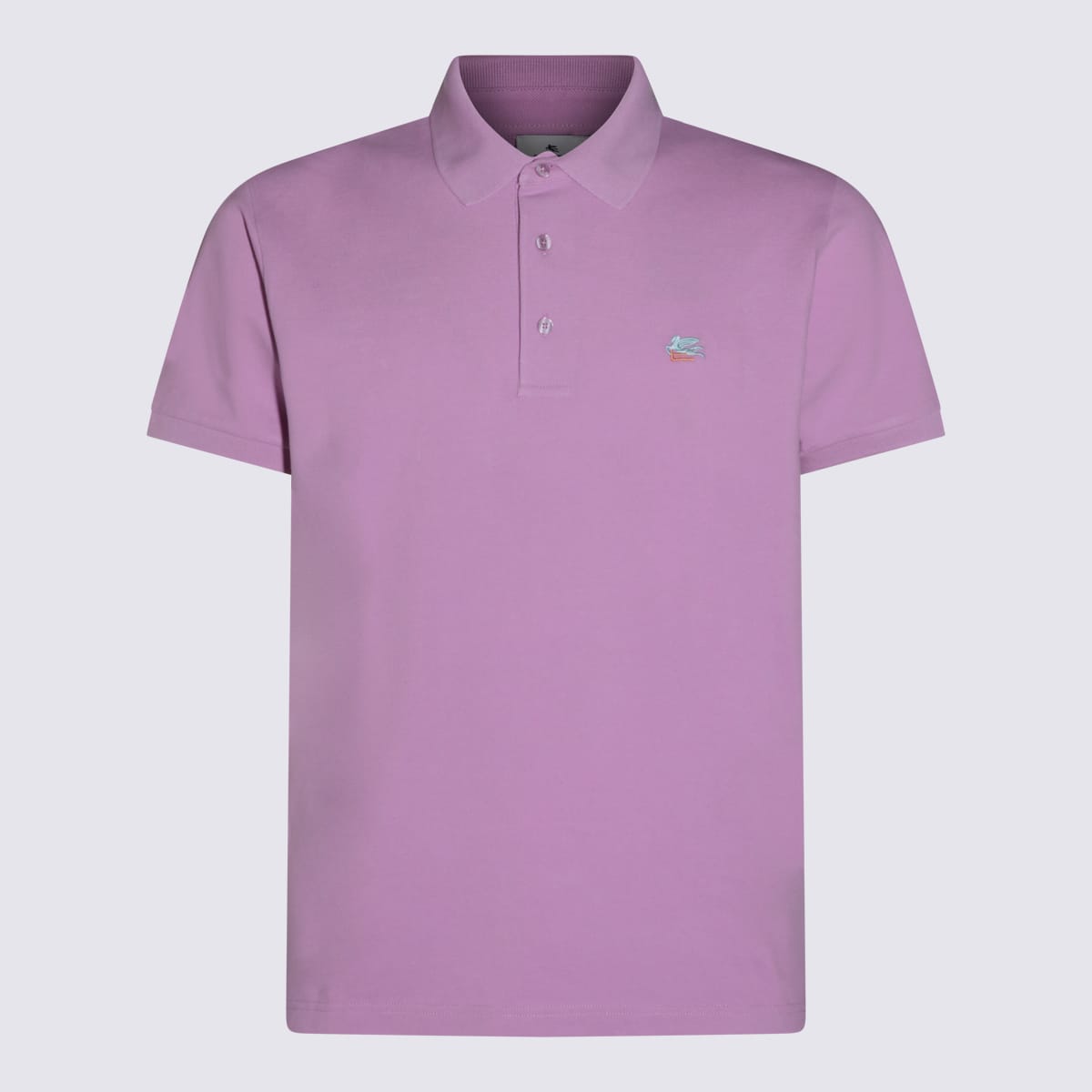 Pink Cotton Polo Shirt