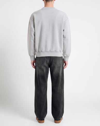 Man Sweatshirt Light grey Size L Cotton