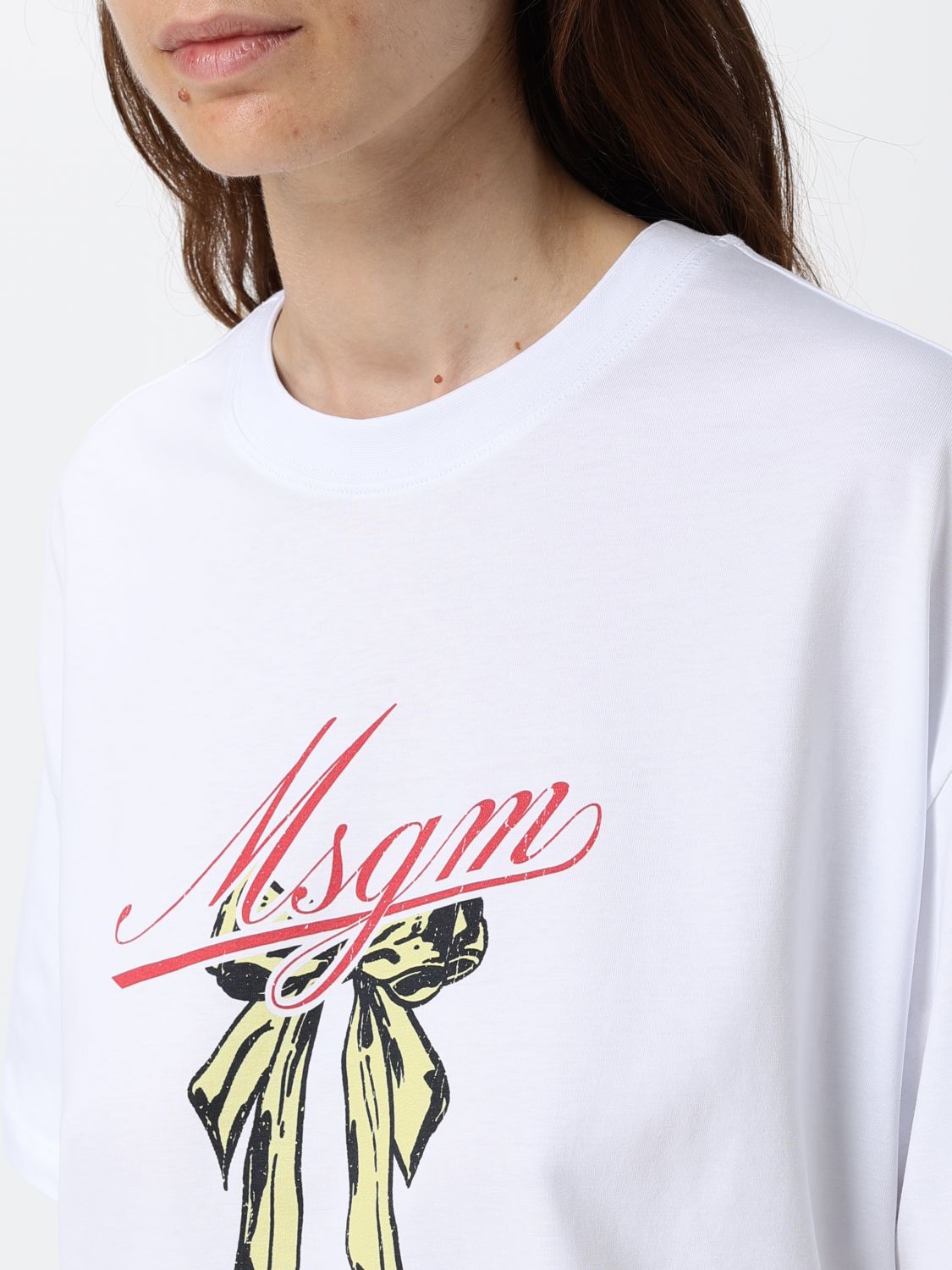 T-Shirt Woman color White