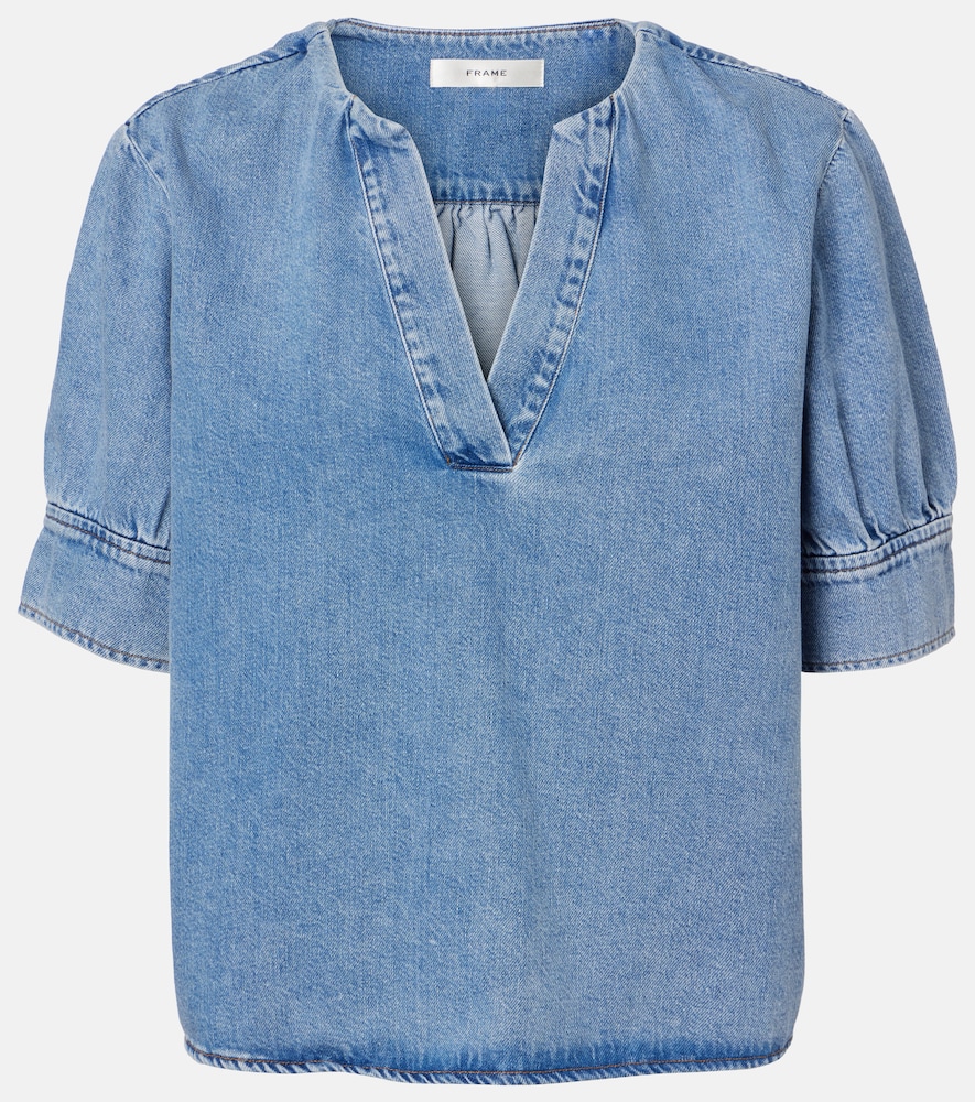 Denim top
