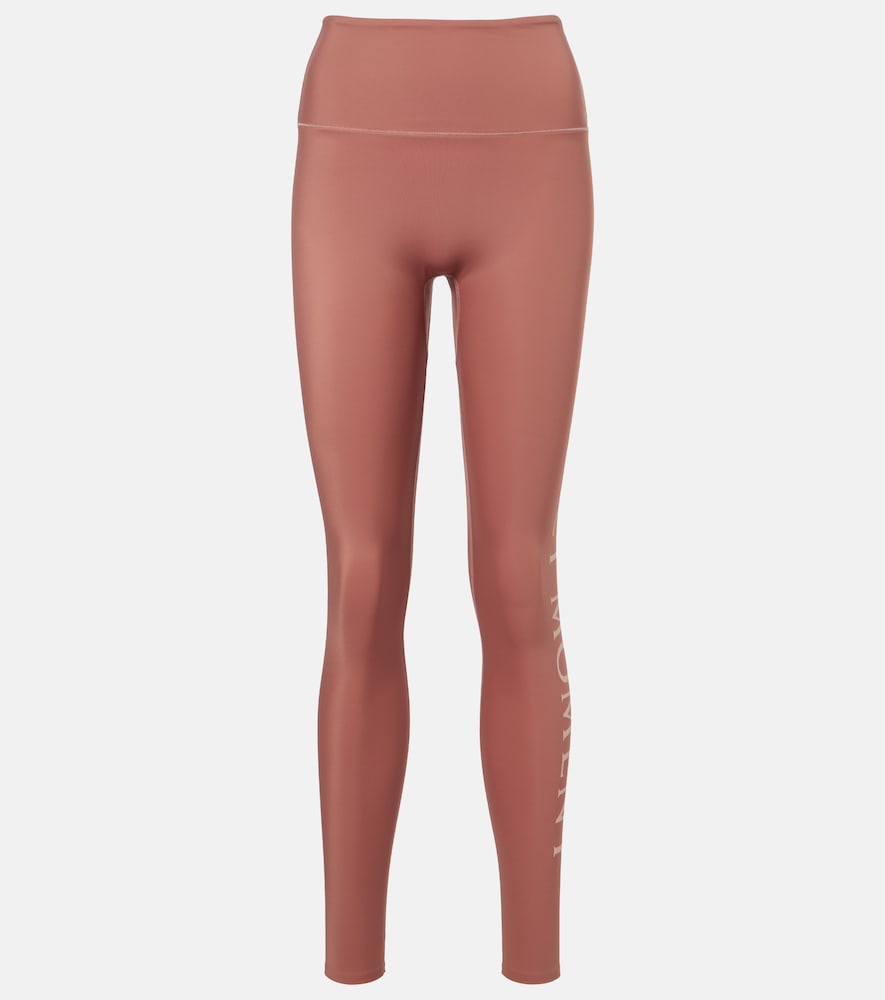 Logo technical leggings