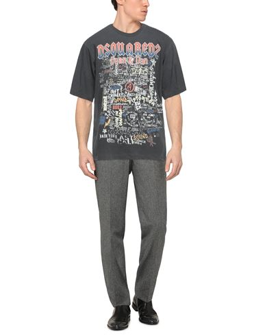 Man T-shirt Steel grey