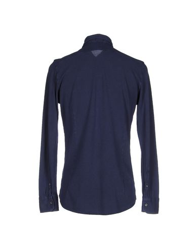 Man Shirt Midnight blue Size XL Cotton