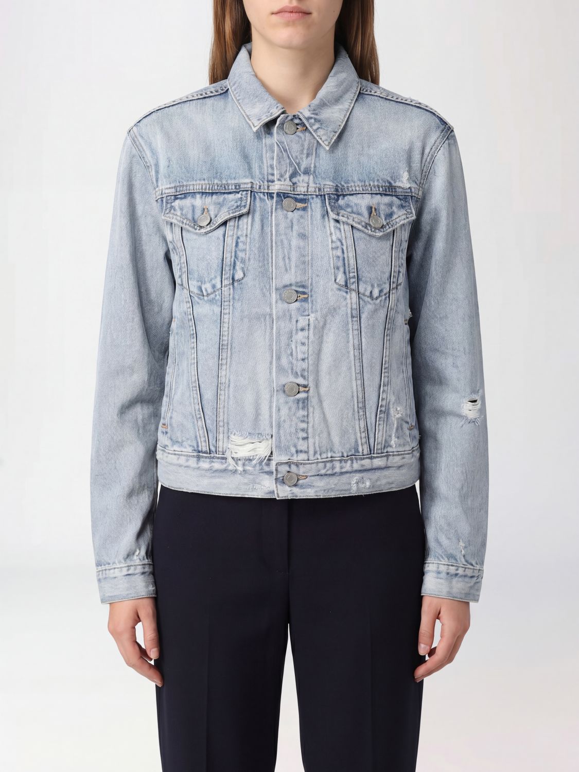 Jacket Woman color Blue