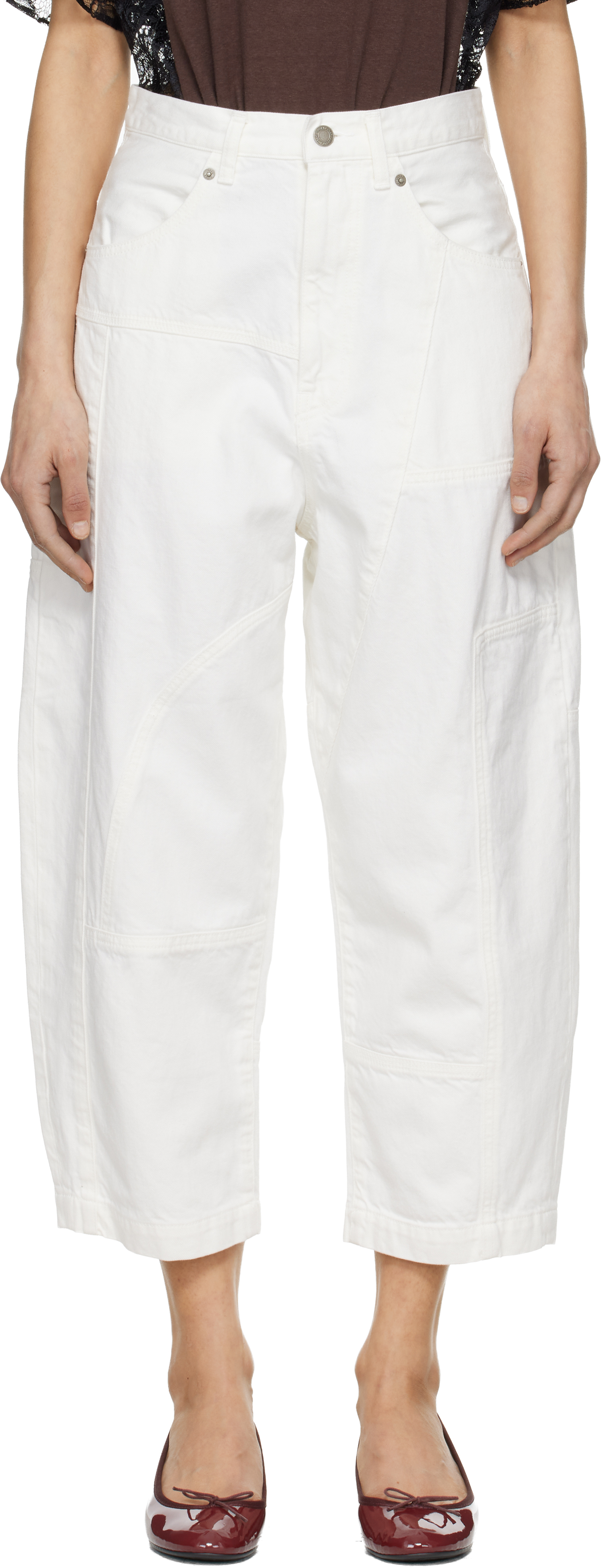 White UP1F1503-1 Jeans