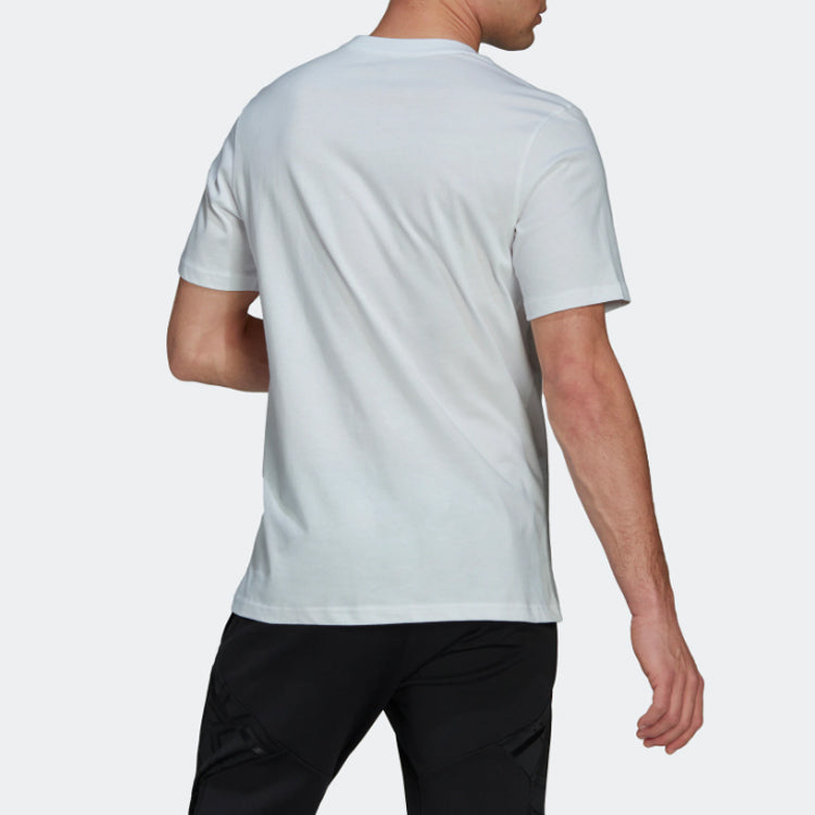 Men's MESSI 3K G T Series Soccer/Football Sports Round Neck Short Sleeve White