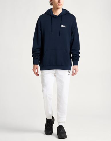 Man Sweatshirt Midnight blue Size M Cotton