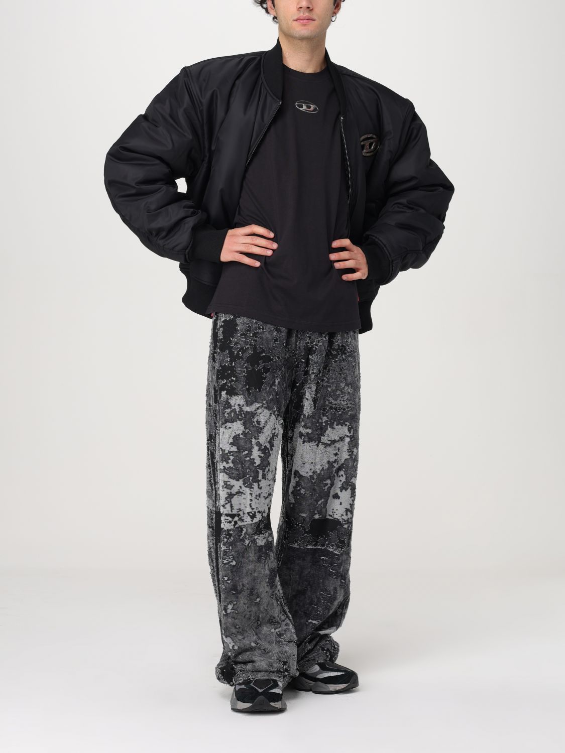 J-Milles-Rugg bomber jacket - Black