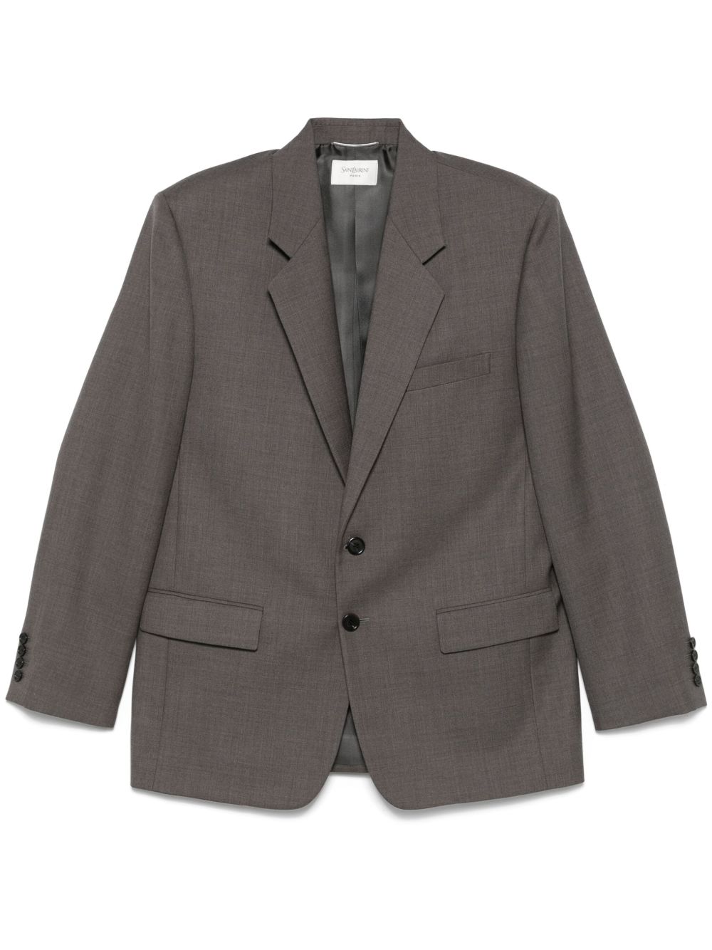 Wool blazer - Brown