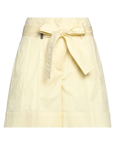 Woman Shorts & Bermuda Shorts Pastel yellow