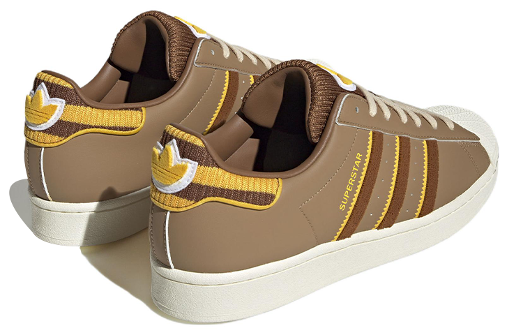 Superstar Shoes 'Brown White Yellow'