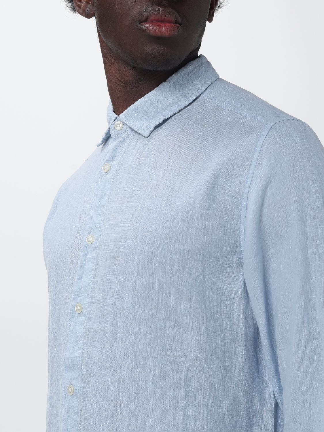 Shirt Men color Blue