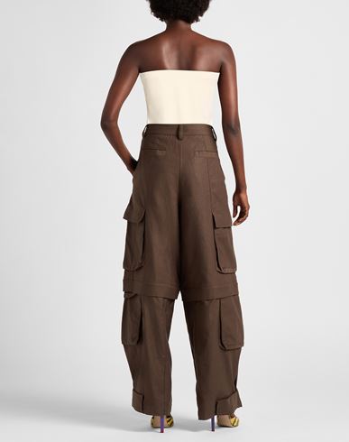 Woman Top Beige Size 8 Polyester, Elastane