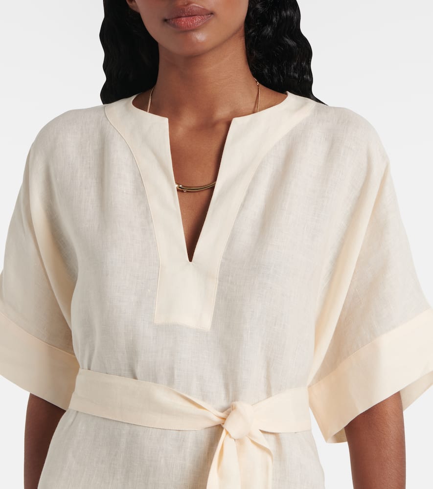 Bibi linen kaftan