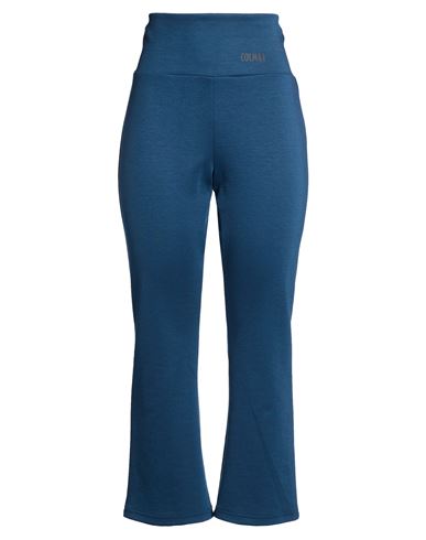 Woman Pants Slate blue Size M Polyester, Elastane