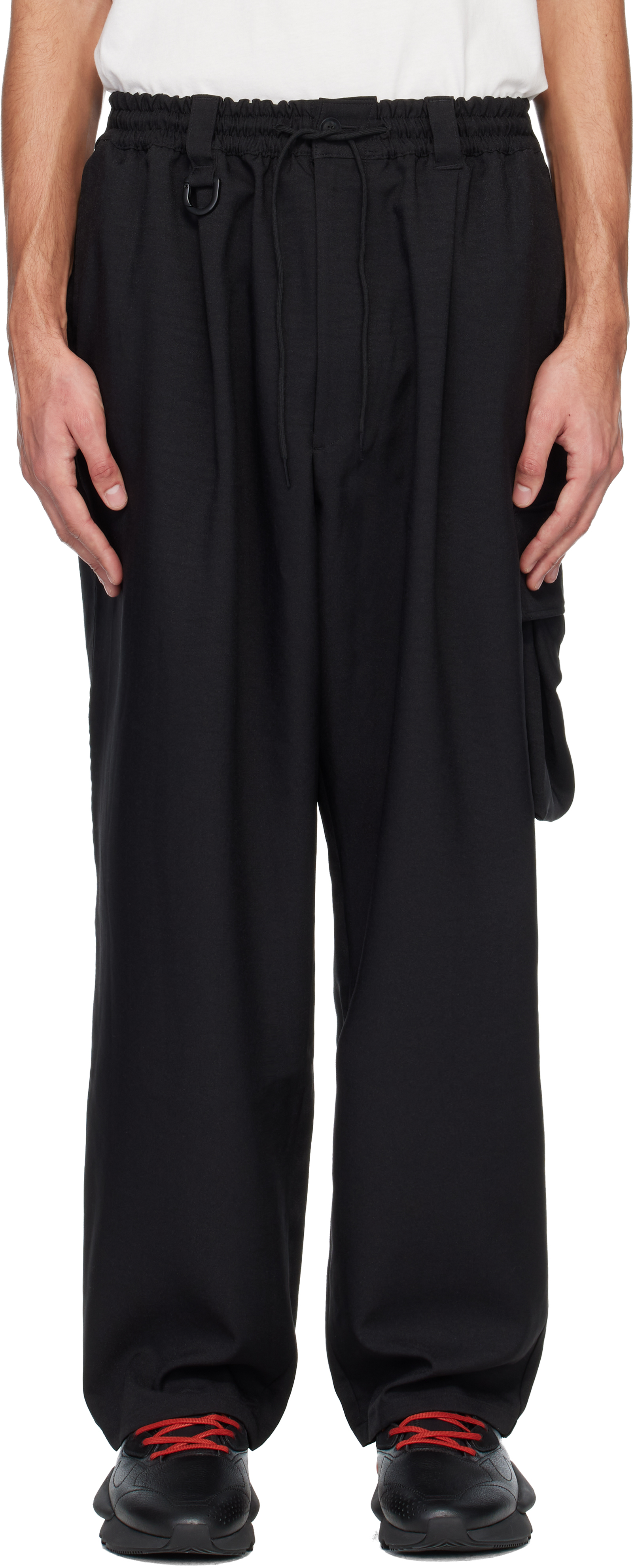 Black Sport Uniform Cargo Pants