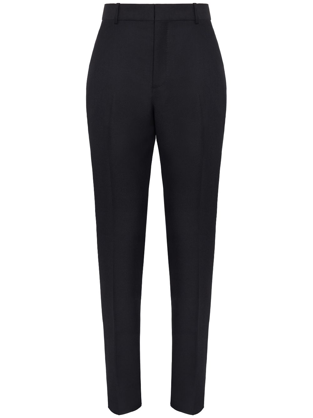 Tapered tailored trousers - Black