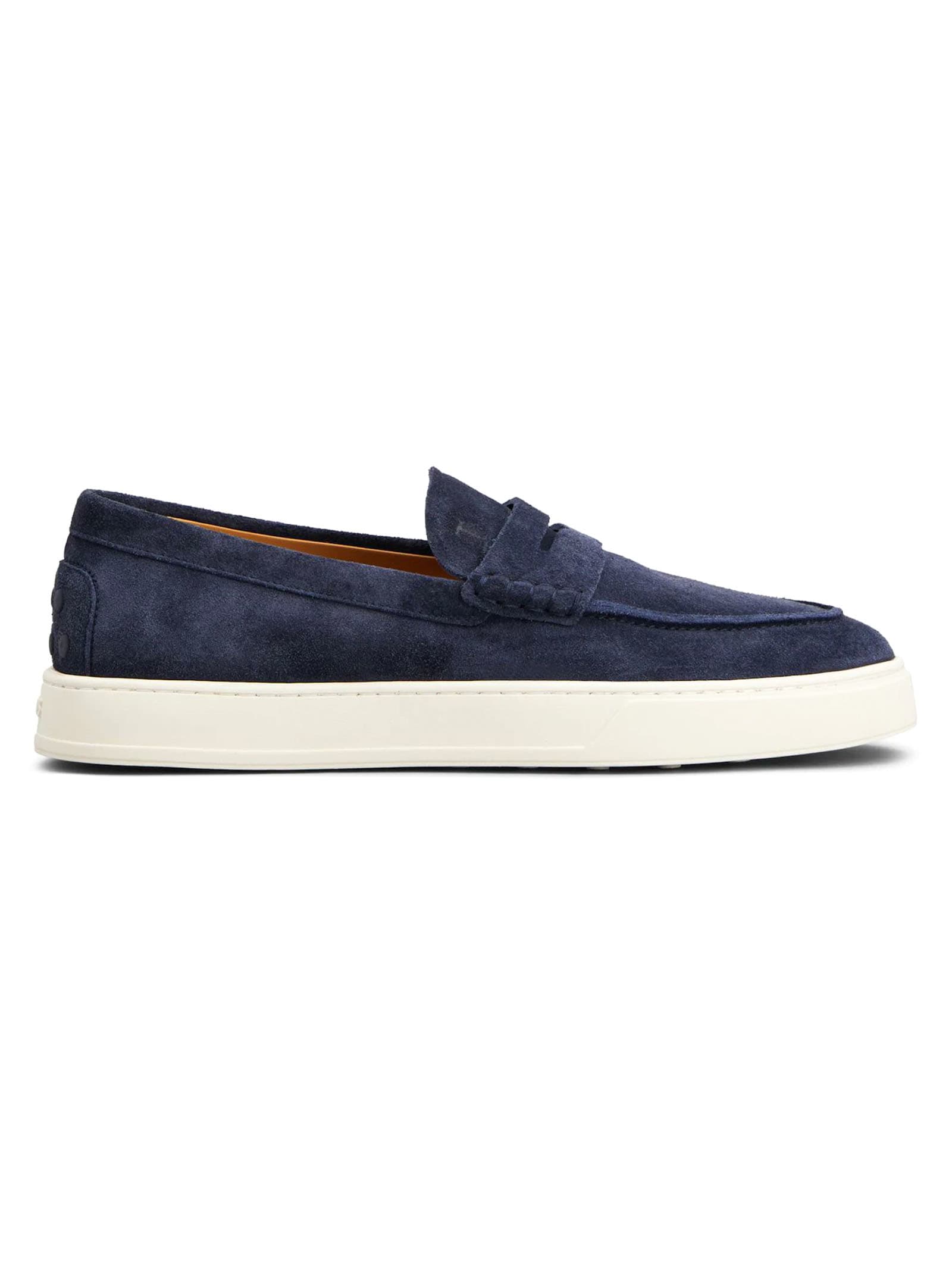 - Suede Leather Loafers