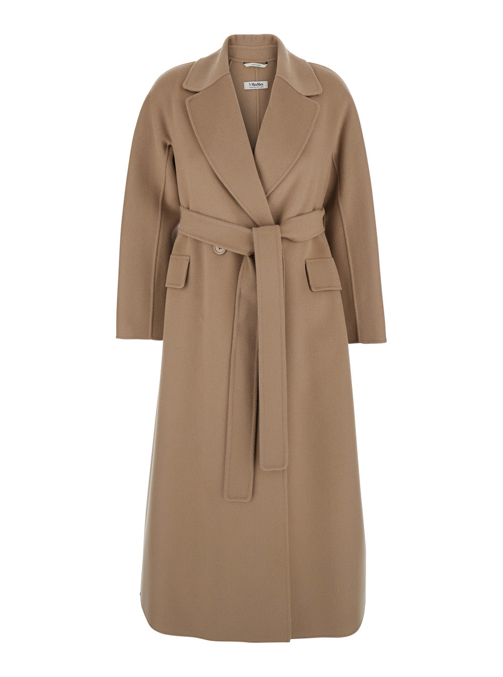 Virgin Wool Coat — Beige