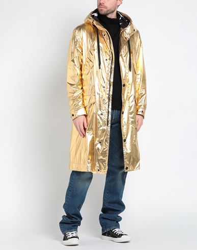 Man Overcoat & Trench Coat Gold
