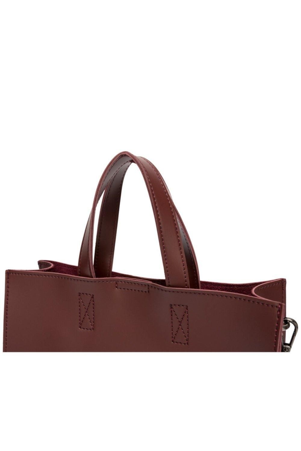 Claudia Canova Women's Brida Twin Strap Tote Bag in Burgundy