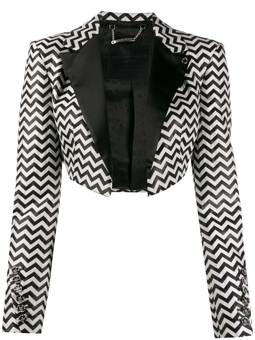 Bolero Rock cropped jacket - Black