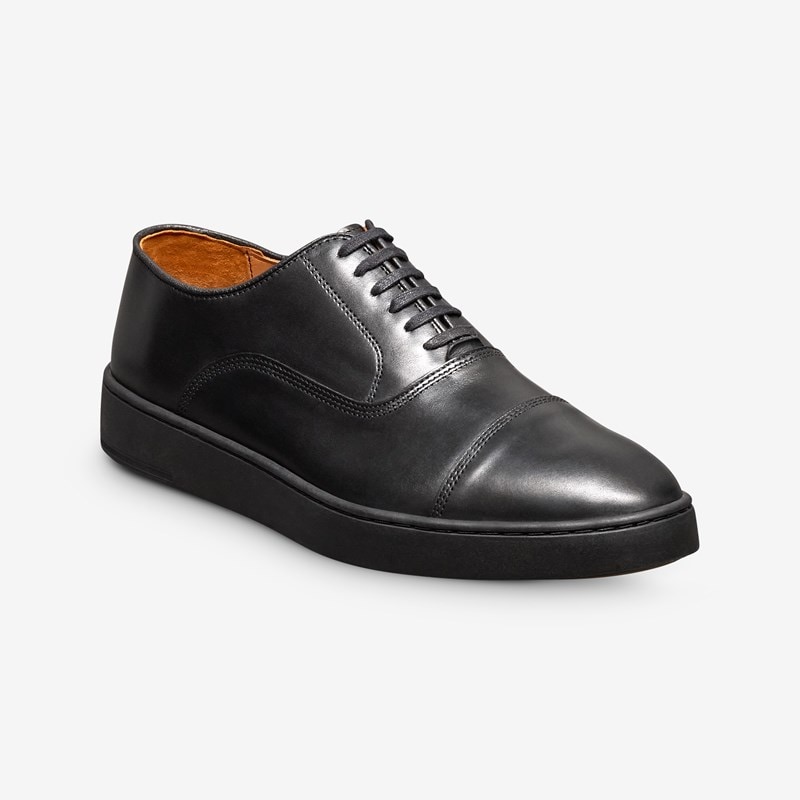 Park Avenue 2.0 Oxford Dress Sneaker in Black Leather