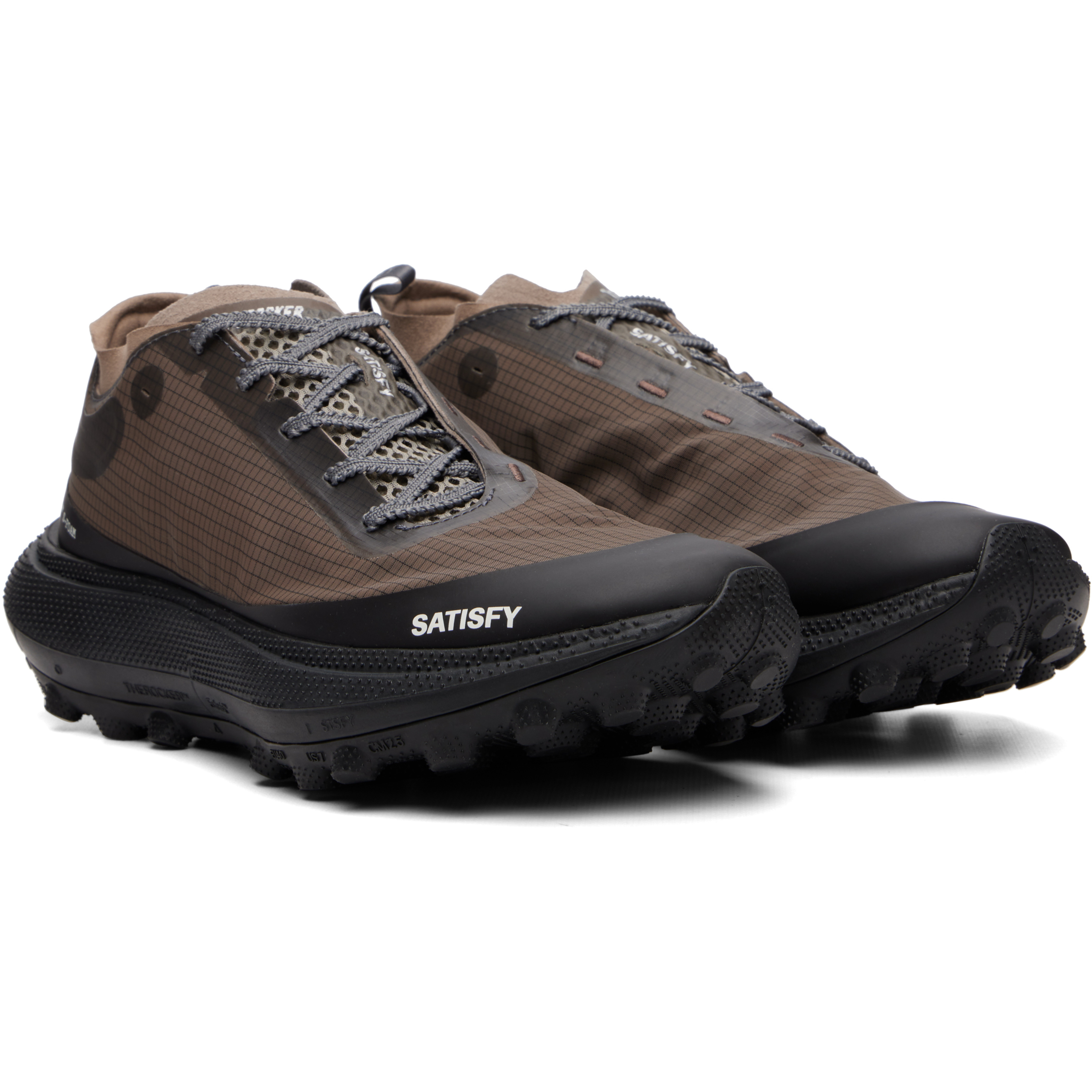 Brown 'TheROCKER' Sneakers