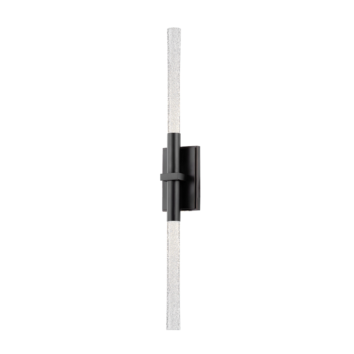 Black Brass LED Wall Sconce from the Millerton Collection
