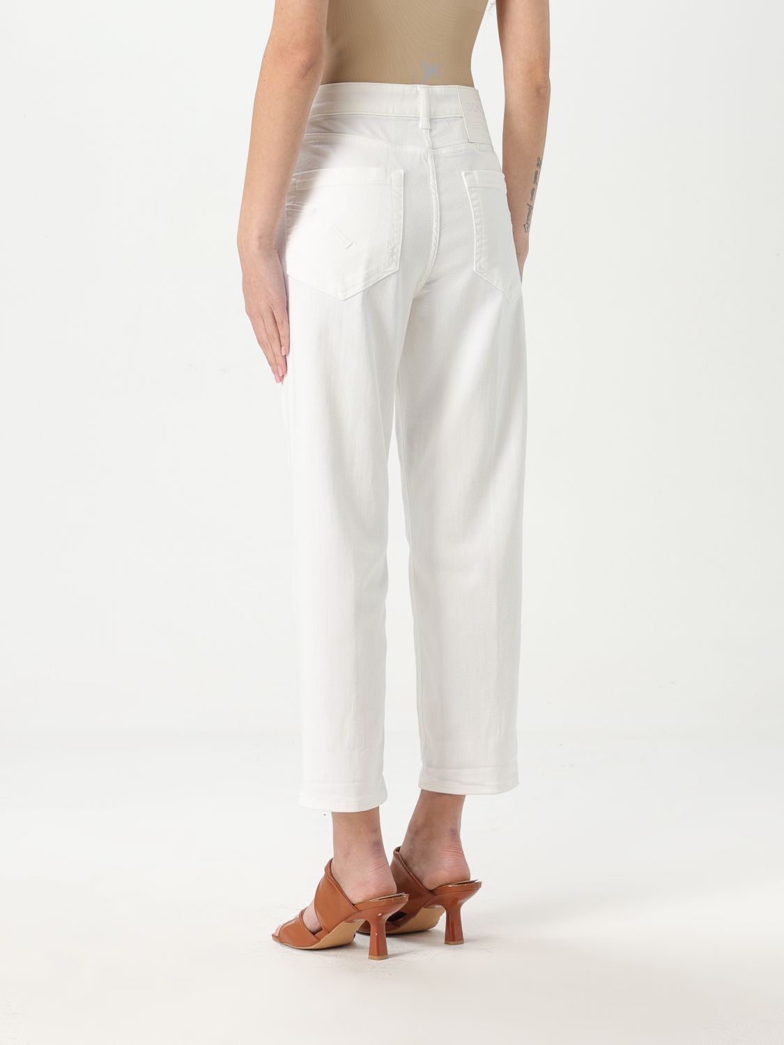 Jeans Woman color White