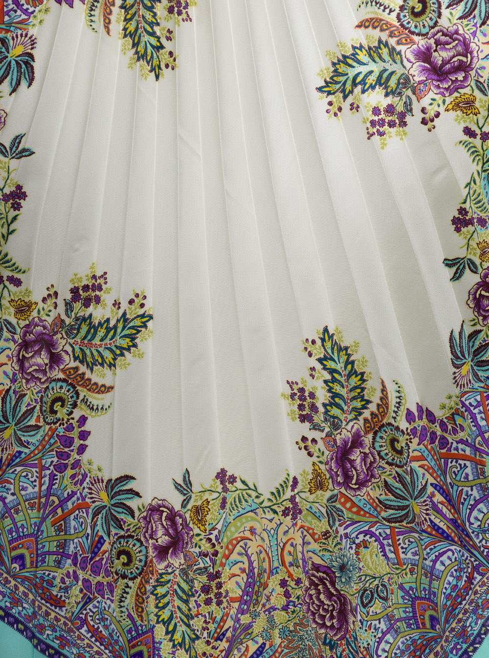 Printed Pleated Stole