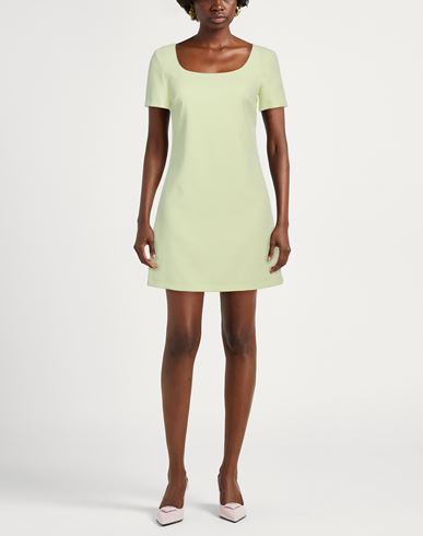 Patrizia Pepe Woman Mini dress Lime green Size 6 Polyester, Elastane