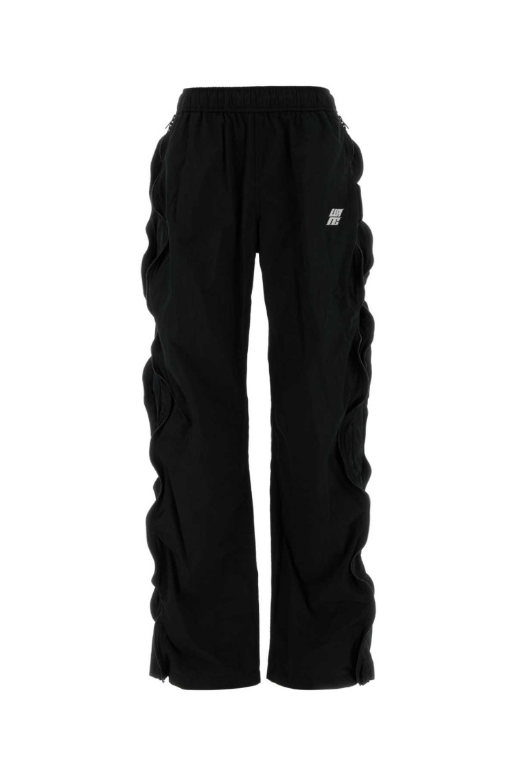 Draped track pants - Black