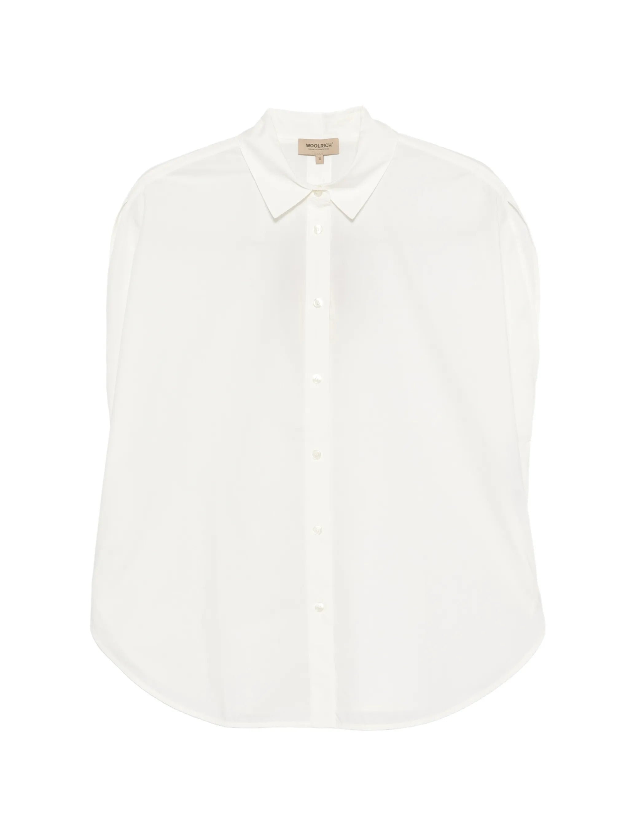 Oversized Sleeveless Cotton Poplin Shirt