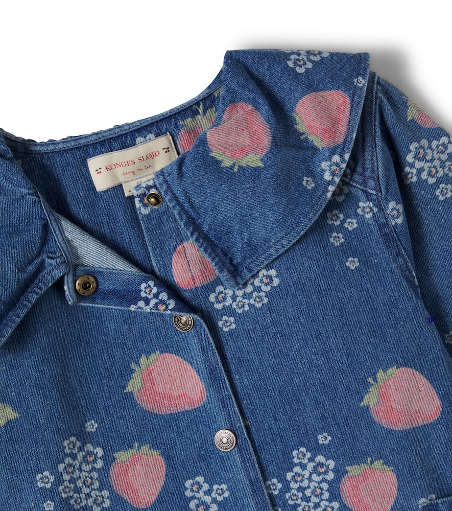 Konges Sløjd Magot printed denim jacket